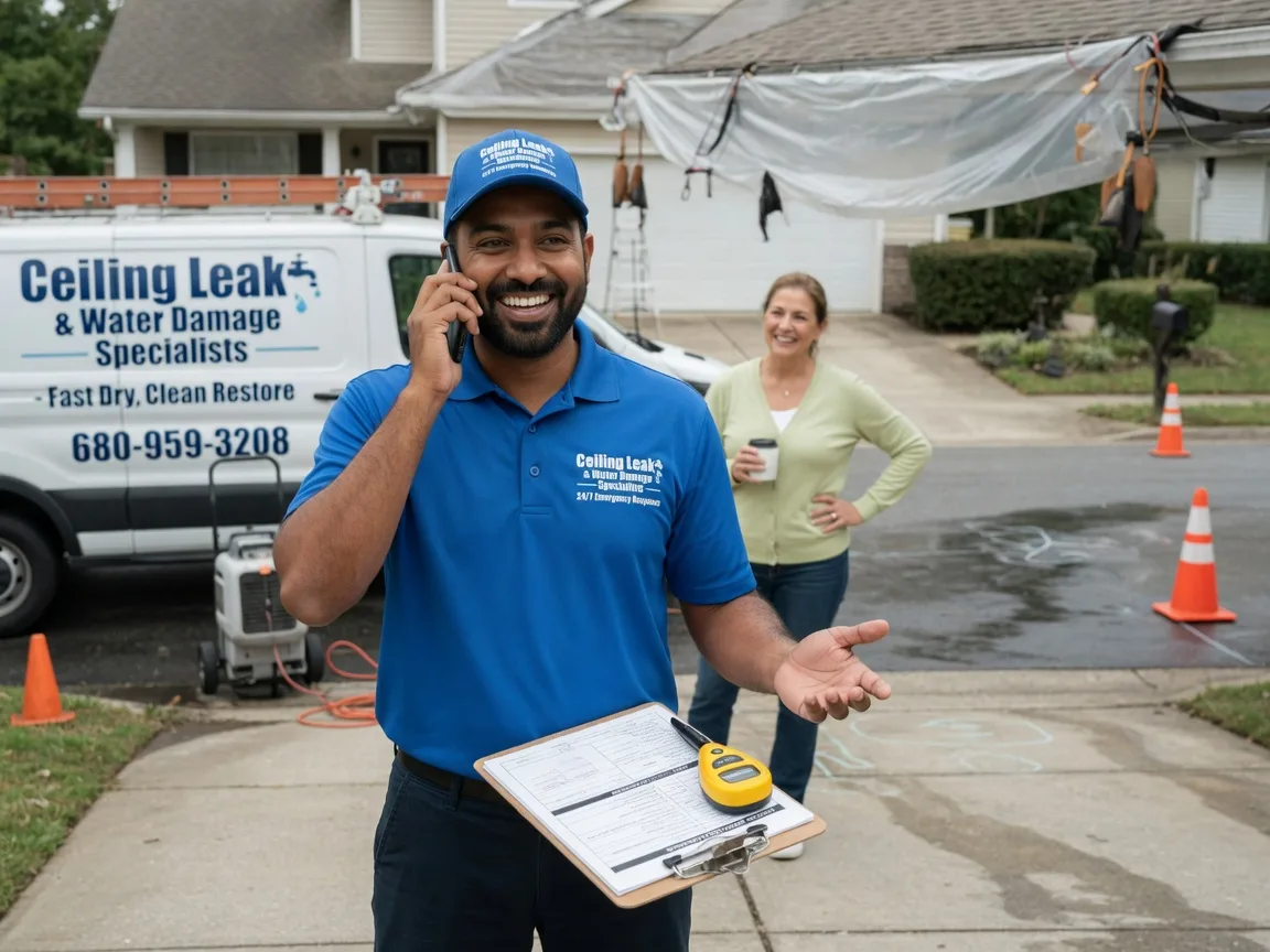 Ceiling Leak Cleanup Alexandria, OH FAQs